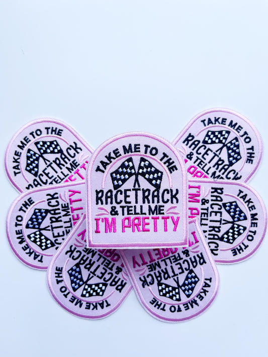 Racetrack Pretty Hat Patch
