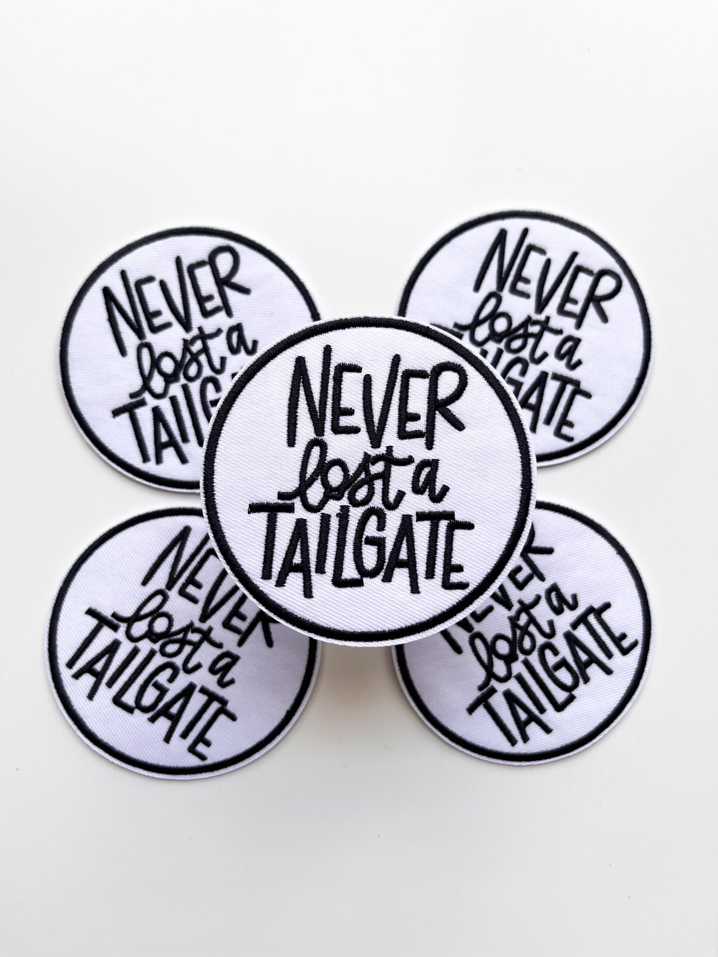 Never Lost a Tailgate Patch