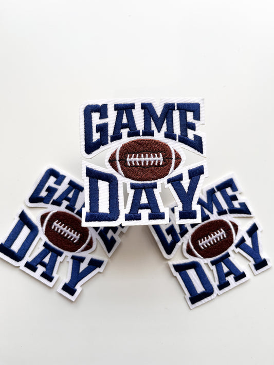GAME DAY Patch- Navy