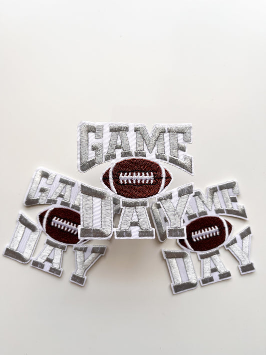 GAME DAY Patch- Silver