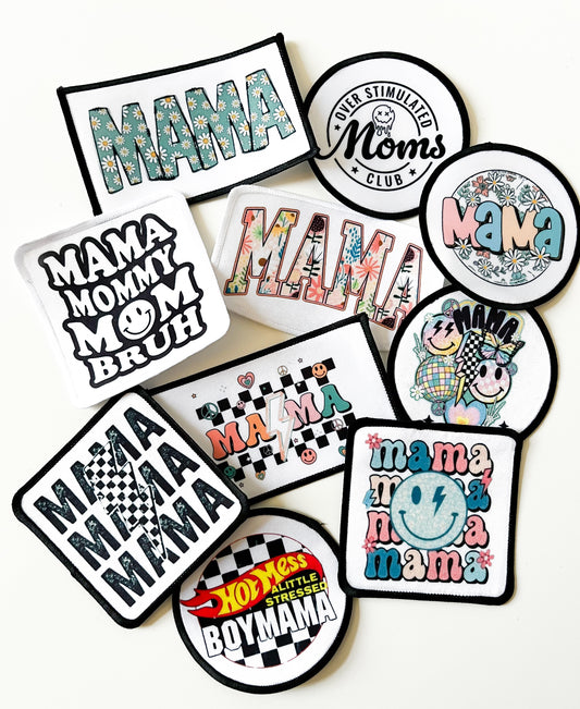 Hat Patch- Sublimation Mama Collection