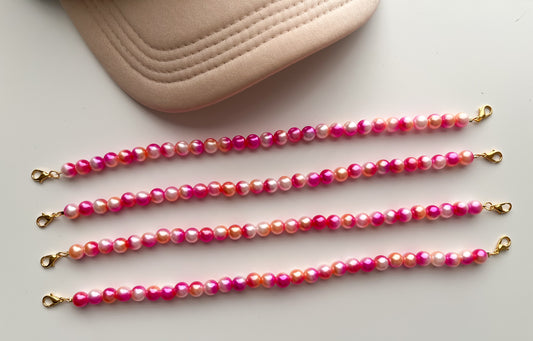 Pink Sherbert Trucker Hat Chain