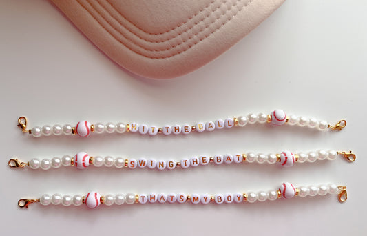 Pearl Baseball Trucker Hat Chains