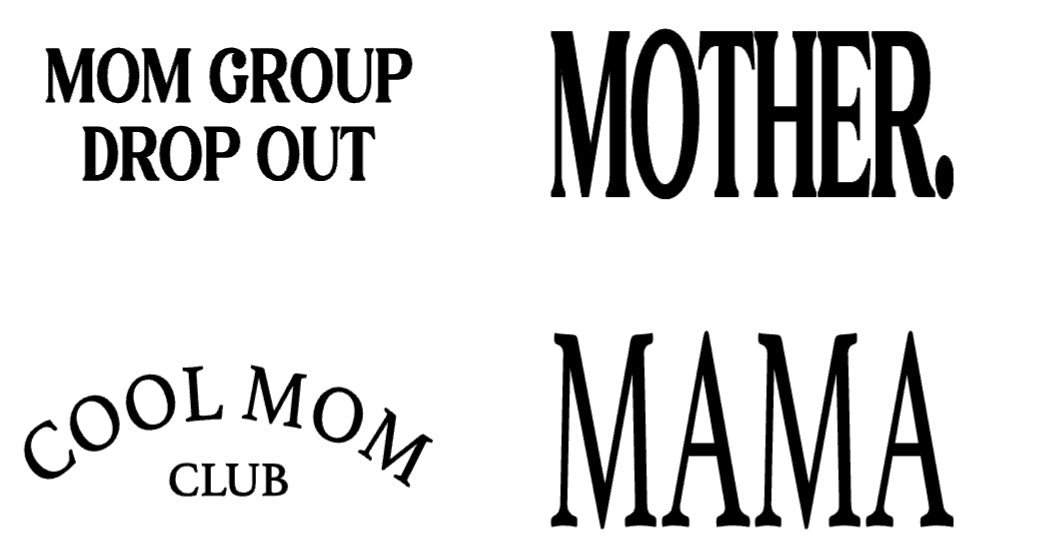 MAMA Trucker Hat Puff Transfers