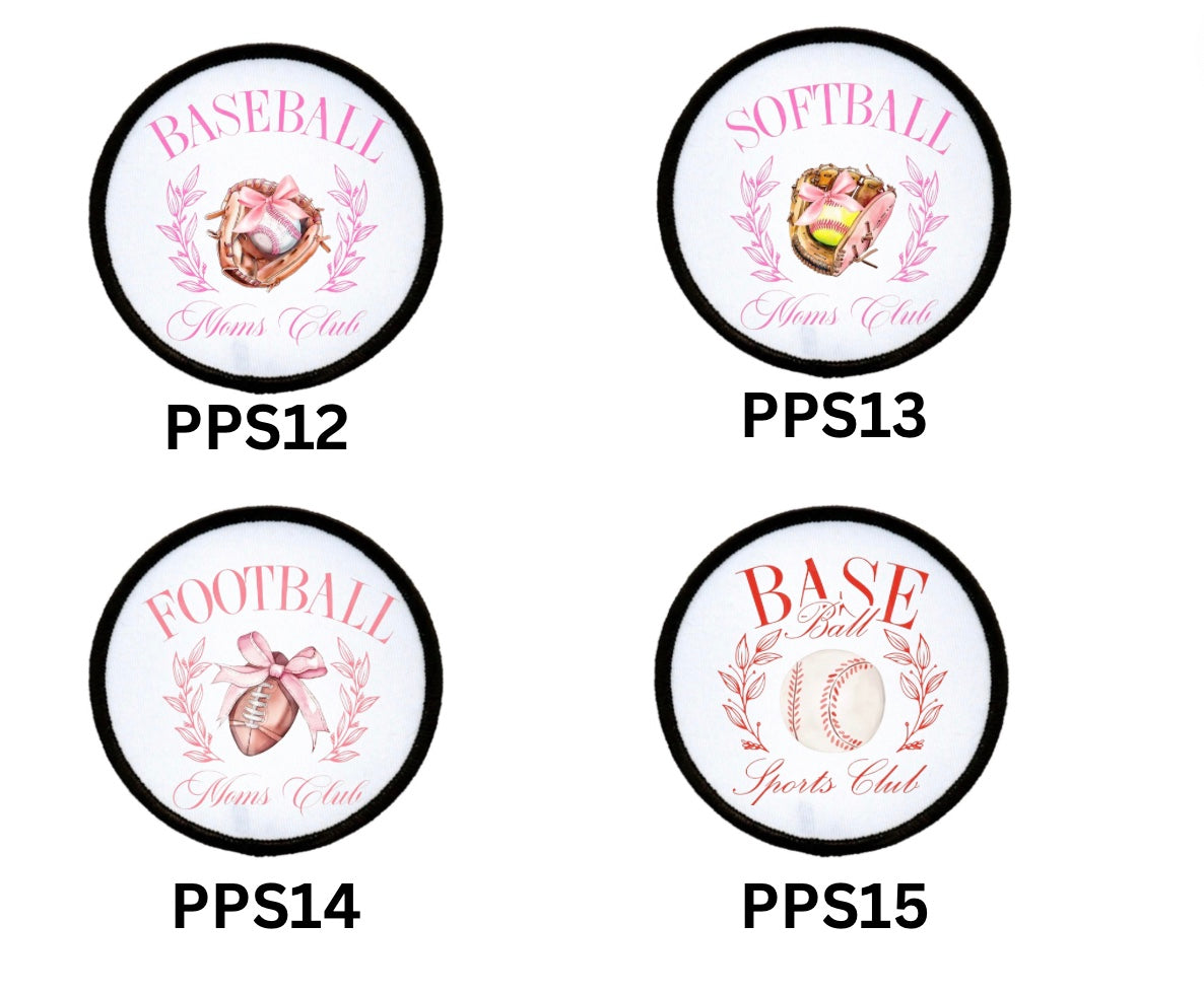 Hat Patch- Sublimation PREPPY SPORTS COLLECTION