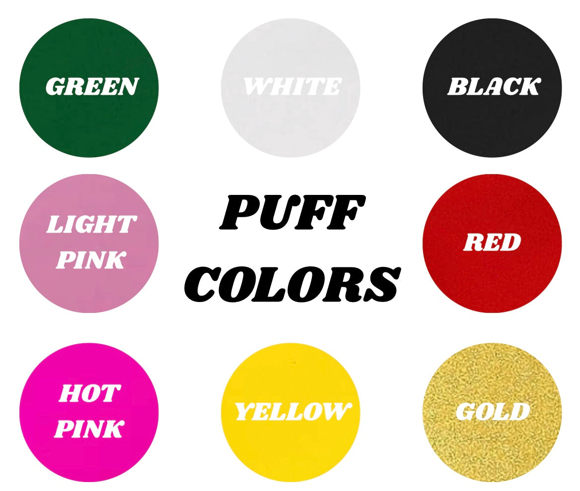 Christmas Puff Transfers