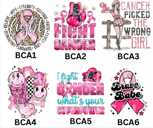 Hat Patch- Sublimation BREAST CANCER AWARENESS
