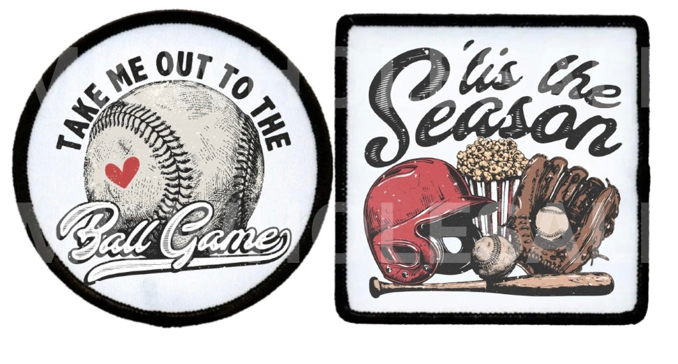 Hat Patch- Sublimation BASEBALL MOM COLLECTION