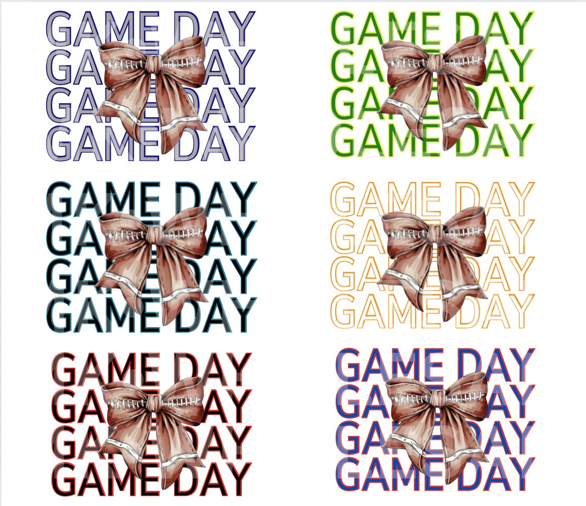 Hat Patch- Sublimation GAME DAY (Wholesale)