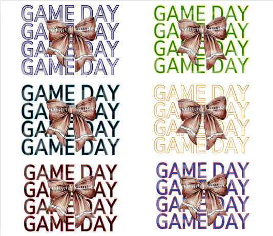 Hat Patch- Sublimation GAME DAY (Wholesale)