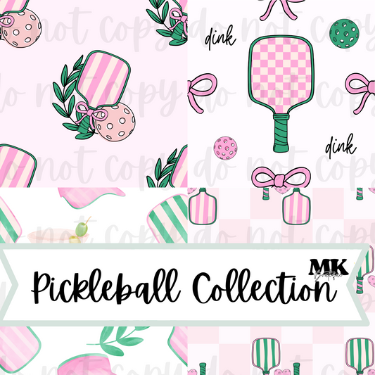 Pickleball COLLECTION Seamless Files