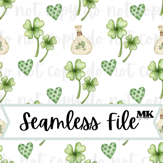 Soft Shamrock Seamless File