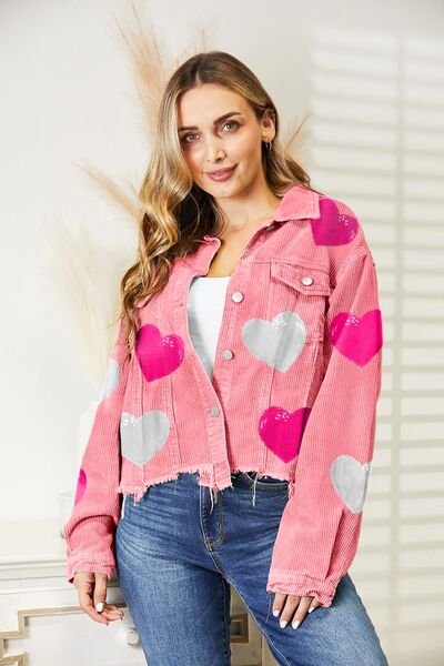Heart Sequin Jacket