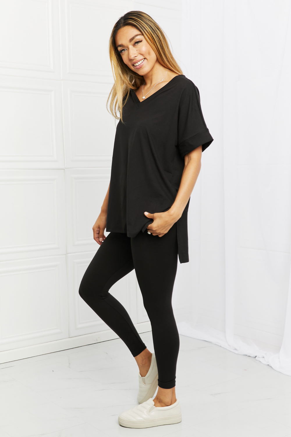 Self Love Lounge Set in Black