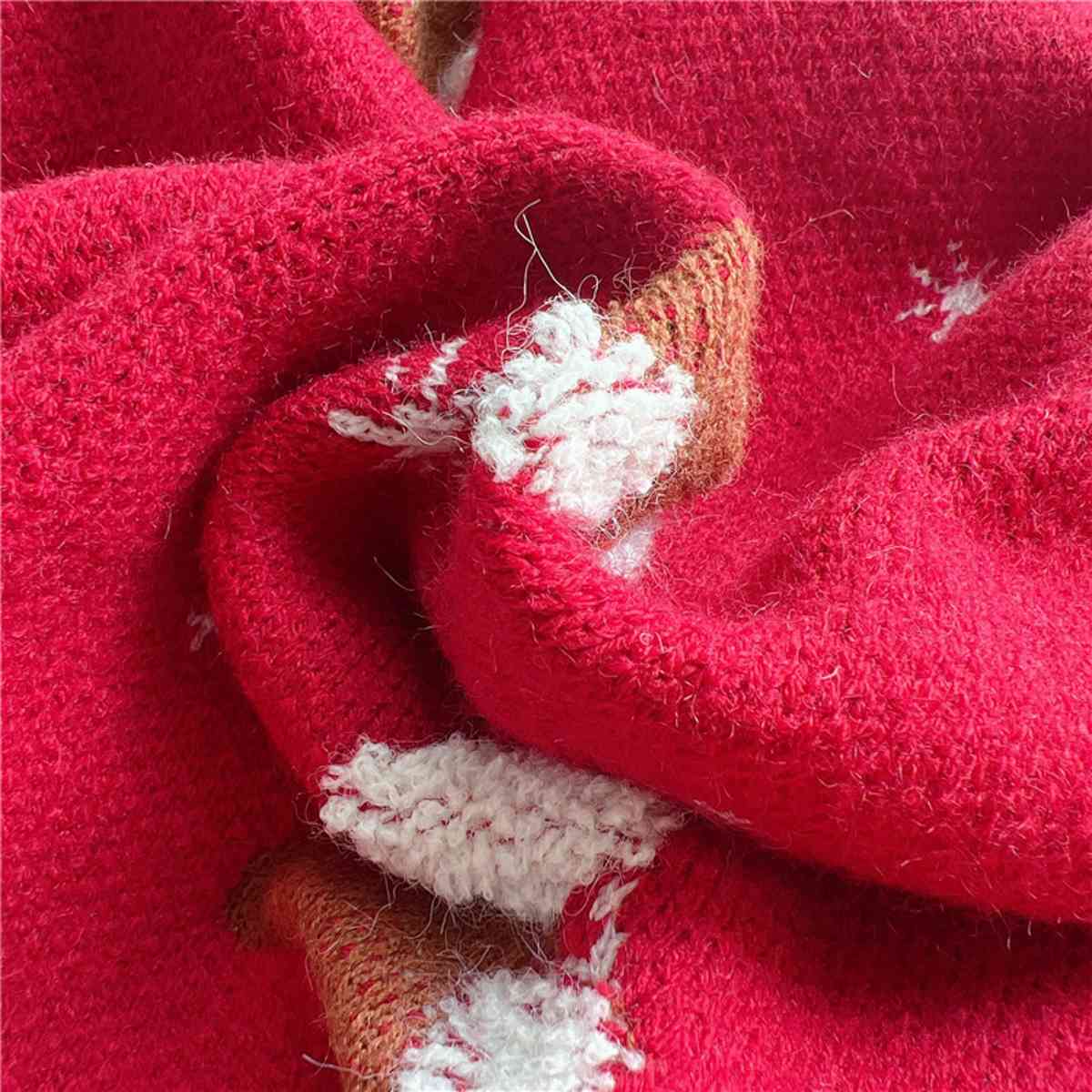 Santa Stocking Knit Sweater