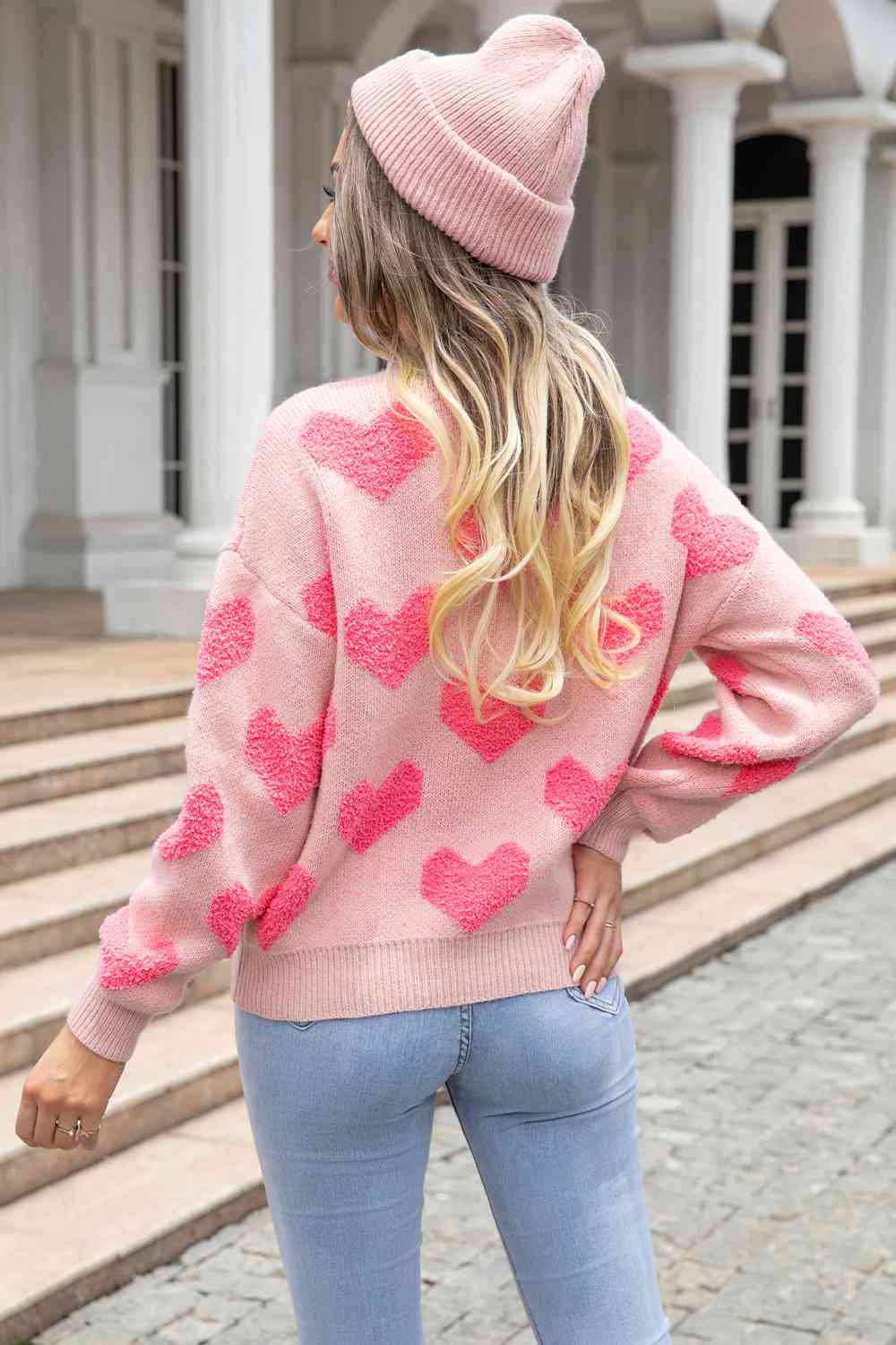 Be Mine Pink Heart Sweatshirt