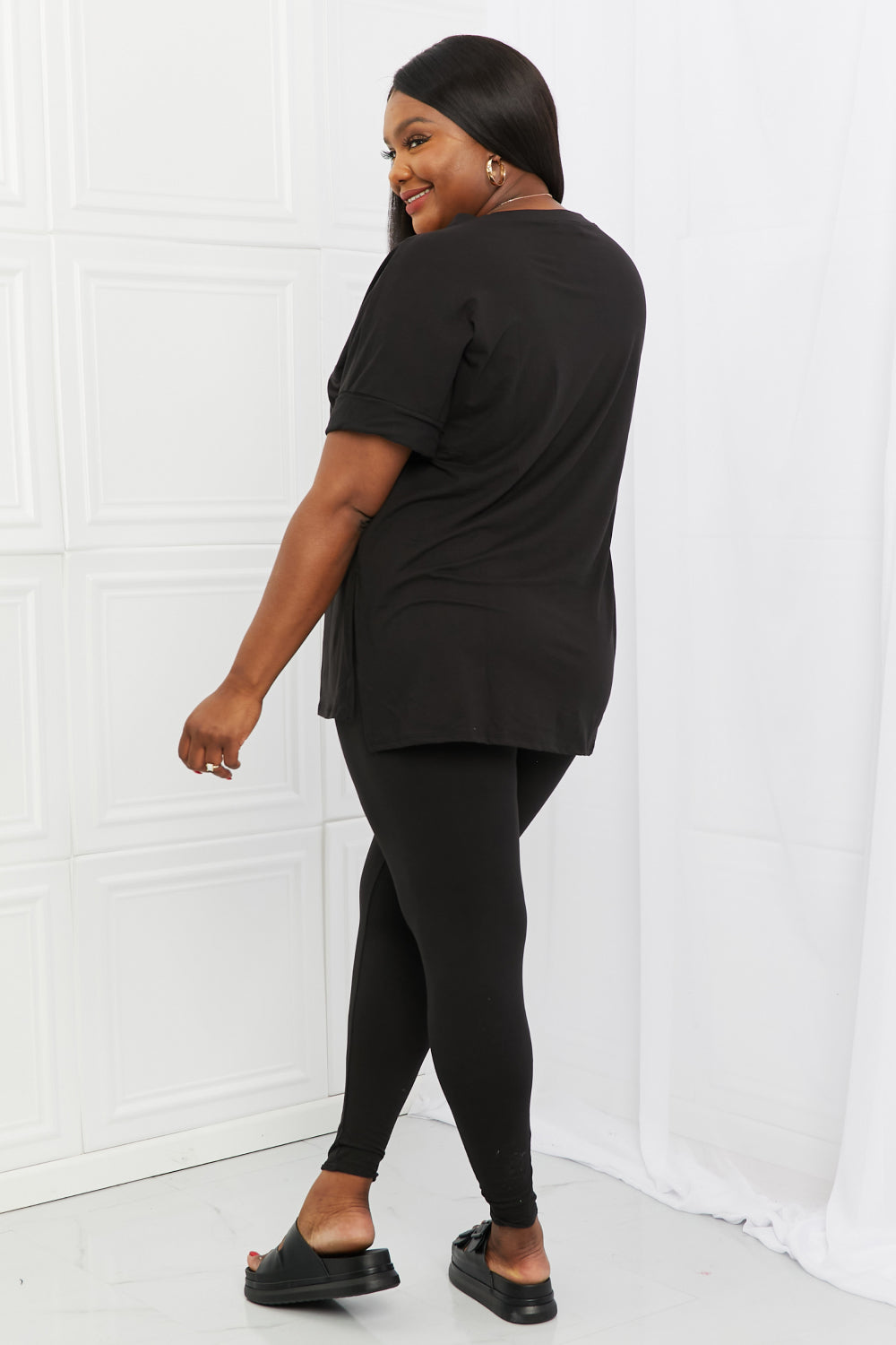 Self Love Lounge Set in Black